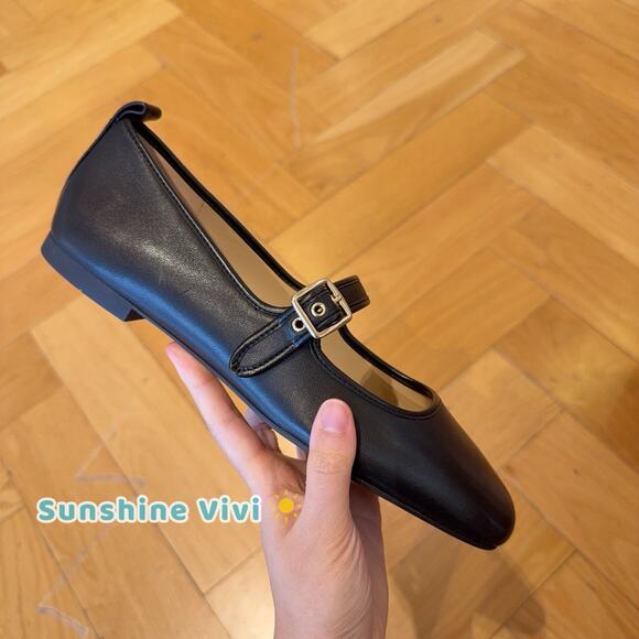 NEW Coach C Rivet Mary Jane Black Leather CAP81 US 8 - Picture 3 of 8